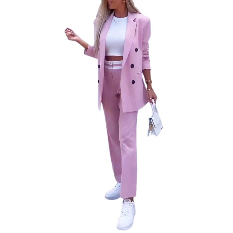 Fashionable and elegant commuting two-piece suit for women 22 02