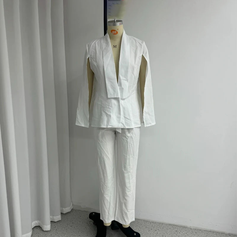 High-end gentle suit pants set 16